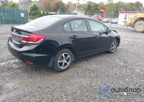 2015 Honda Civic Se from USA, damaged, VIN 2HGFB2F77FH549639